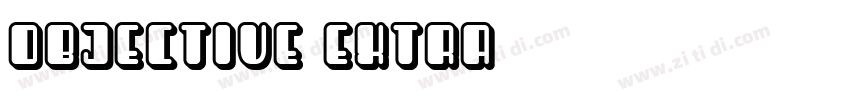 objective extra字体转换